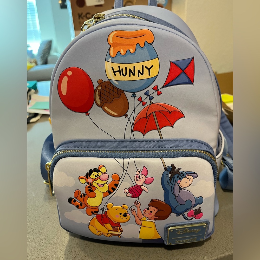 Disney Loungefly mini backpack Winnie  the Pooh